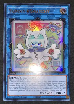 Yugioh Yummy Snatchy JUSH-EN022 Ultra Rare 1st Ed NM w/Tracking - Image 3
