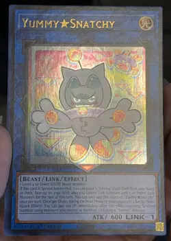 Yugioh Yummy Snatchy JUSH-EN022 Ultra Rare 1st Ed NM w/Tracking - Image 5