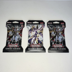 TCG Yu-Gi-Oh Yugioh! Supreme Darkness Booster x2 Alliance Insight x1 Brand New - Image 1