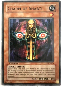 YuGiOh! - Charm of Shabti - PGD-074 - 1st Edition - Common - Image 1
