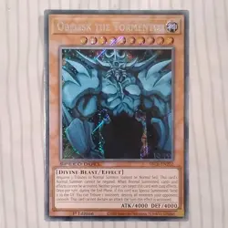 Yugioh Cards TCG Slifer Obelisk Winged Dragon Of Ra SBC2 Speed Duel Secret Rare - Image 4