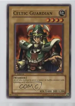 Celtic Guardian 1st Ed. YuGiOh Starter Deck Yugi Evolution #SYE-008 2004 - Image 1