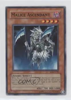 Malice Ascendant Unlimited YuGiOh Shadow of Infinity #SOI-EN030 2006 - Image 1