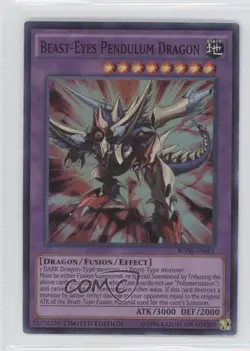 Beast-Eyes Pendulum Dragon YuGiOh Breakers of Shadow Limited Edition Promo - Image 1