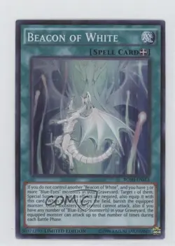 Beacon of White YuGiOh Breakers Shadow Limited Edition Promo #BOSH-ENSE3 - Image 1