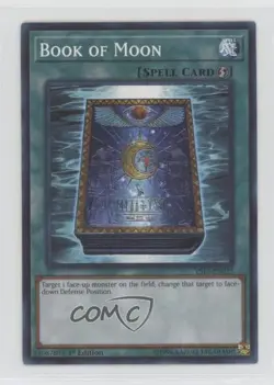 Book of Moon 1st Ed. YuGiOh Starter Deck: Link Strike #YS17-EN025 - Image 1