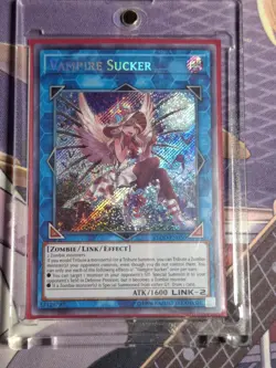Yugioh Vampire Sucker | FLOD-EN050 | Secret Rare | Unlimited Edition - Image 1
