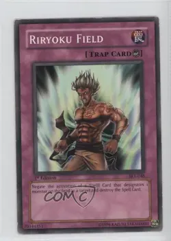 Riryoku Field 1st Ed. YuGiOh Starter Deck Kaiba Evolution #SKE-048 2004 READ - Image 1