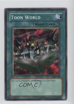 Toon World Unlimited YuGiOh Starter Deck Pegasus #SDP-024 2003 READ - Image 1