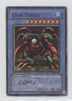 Crab Turtle Unlimited YuGiOh Magic Ruler Booster #MRL-069 2002 READ - Image 1