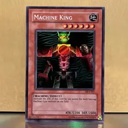 YuGiOh • Machine King • DL4-001 • Duelist League Promo Holo Super Rare • LP - Image 1