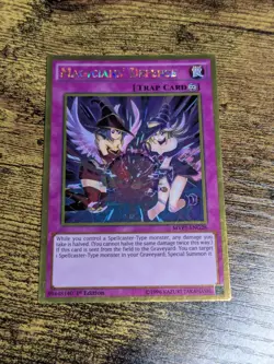 Yugioh Magicians' Defense MVP1-ENG28 Gold Rare NM - Image 1