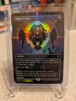 Mana Crypt Borderless Foil #0017 *Perfect Card! A Must For Any Collector - Image 4