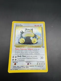1999 Pokemon TCG Jungle Snorlax 11/64 Holo Rare Italian Card - Image 2