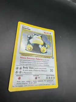 1999 Pokemon TCG Jungle Snorlax 11/64 Holo Rare Italian Card - Image 4