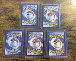 Pokemon TCG 5 Card Assorted Lot Rainbow Rare Trainer Gallery V Snorlax Magnezone - Image 2