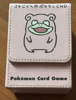 Pokemon Official Card Game Flip Deck Case Slowpoke Japan Japanese - Image 1