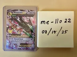 Pokemon TCG M Rayquaza EX Celebrations Holo Card 76/108 NM+/PACK FRESH!!! - Image 3