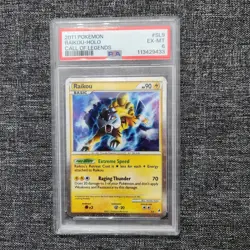 2011 Pokemon Raikou Holo Call of Legends PSA 6 Graded Card - Image 1