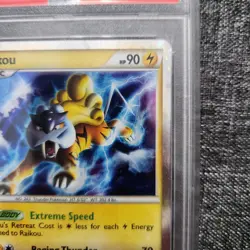 2011 Pokemon Raikou Holo Call of Legends PSA 6 Graded Card - Image 5