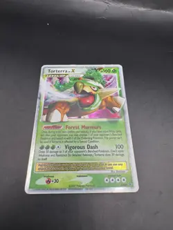 Pokemon Card - Torterra LV.X DP09 Diamond and Pearl Holo - Image 1