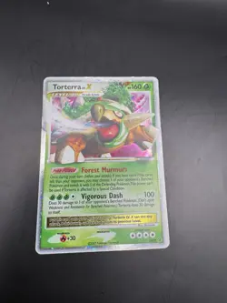 Pokemon Card - Torterra LV.X DP09 Diamond and Pearl Holo - Image 2