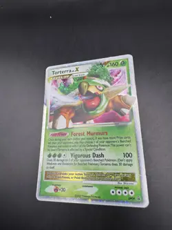 Pokemon Card - Torterra LV.X DP09 Diamond and Pearl Holo - Image 3