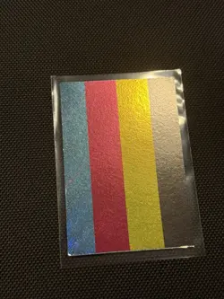 Yugioh Test Print Card Secret Rare Holo Vintage CMYK Misprint Error - Image 3