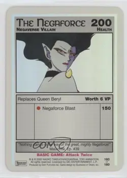 2001 Sailor Moon Collectible Card Game Premiere Expansion Set The Negaforce #160 - Image 1