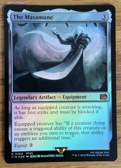 MTG Final Fantasy, The Masamune - Foil - Image 1