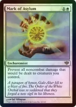 MTG LP English Mark of Asylum - Foil New MTG Conflux - Image 1