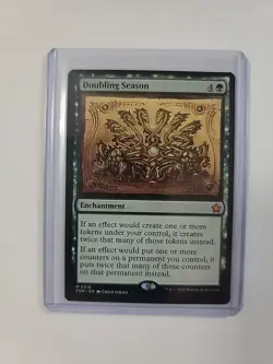 MTG Magic the Gathering Doubling Season (216) Foundations NM - Image 1