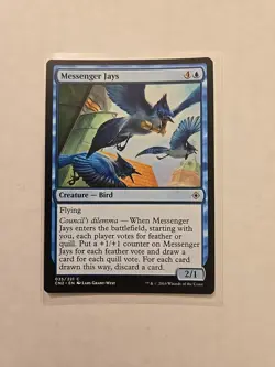 Messenger Jays - Conspiracy Take the Crown - LP - MTG Magic - Common - Creature - Image 1