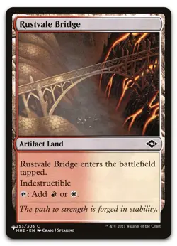 Rustvale Bridge #253/303 (NM) List Reprints LIST LIST Magic MTG - Image 1