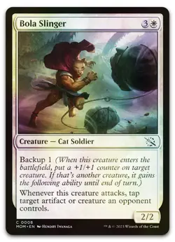 Bola Slinger #8 (Foil) (NM) March of the Machine MOM Magic MTG - Image 1