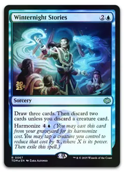 Winternight Stories #67 (Foil) (NM) Prerelease Cards PRE Magic MTG - Image 1