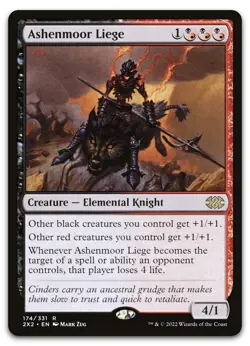 Ashenmoor Liege #174 (NM) Double Masters 2022 2X2 Magic MTG - Image 1