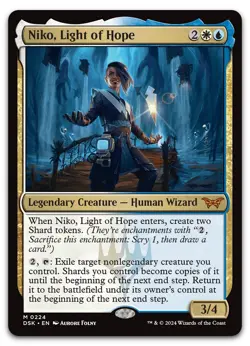 Niko, Light of Hope #224 (NM) Duskmourn DSK Magic MTG - Image 1
