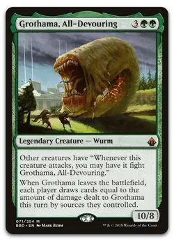 Grothama, All-Devouring #71 (NM) Battlebond BBD Magic MTG - Image 1