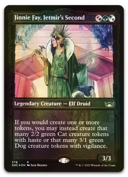 Jinnie Fay, Jetmir's Second (Gilded Foil) #378 NM Streets New Capenna Magic MTG - Image 1