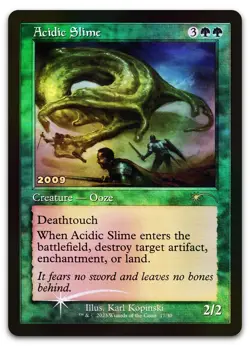 Acidic Slime #17 (Foil) (NM) 30th Anniversary Edition 30A-P Magic MTG - Image 1
