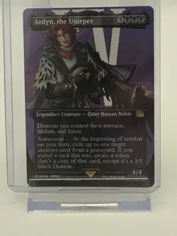 Ardyn, the Usurper #0524 - Borderless Surge Foil - MTG Final Fantasy VII NM - Image 1