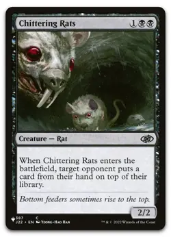 Chittering Rats #387/051 (NM) List Reprints LIST LIST Magic MTG - Image 1