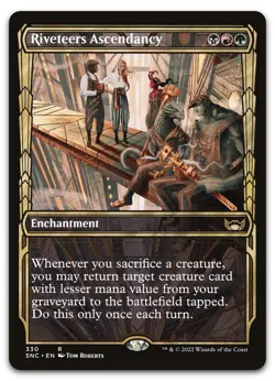 Riveteers Ascendancy (Showcase) #330 (NM) Streets New Capenna SNC Magic MTG - Image 1
