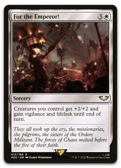 For the Emperor! #12 (NM) Warhammer 40,000 40K Magic MTG - Image 1