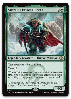 Surrak, Elusive Hunter #161 (NM) Tarkir Dragonstorm TDM Magic MTG - Image 1