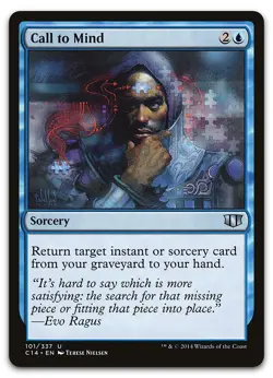Call to Mind #101 (NM) Commander 2014 C14 Magic MTG - Image 1
