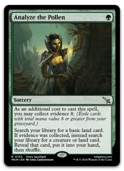 Analyze the Pollen #150 (NM) Murders Karlov Manor MKM Magic MTG - Image 1