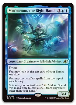 Mm'menon, the Right Hand #68 (Foil) (NM) Edge of Eternities EOE Magic MTG - Image 1
