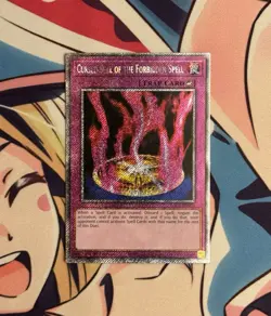 Yugioh! Cursed Seal of the Forbidden Spell - RA03-EN076 - Platinum Secret Rare - - Image 1